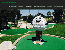 Tablet Screenshot of greenacresgolfandgames.com